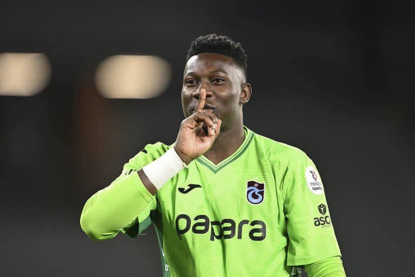 Onana : Manchester dans la tête, Trabzonspor dans les gants