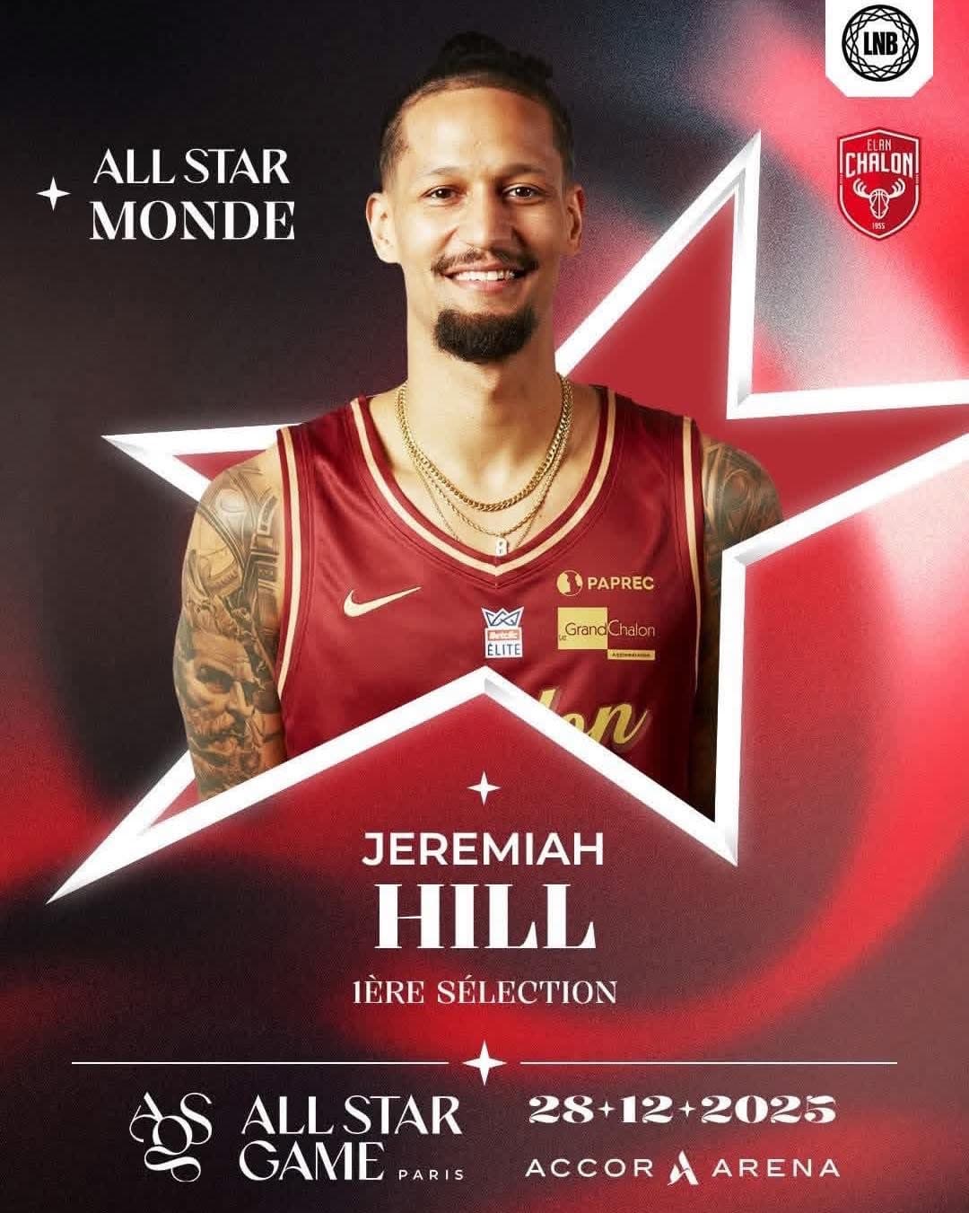 Jeremiah Hill, le roi du money-time qui embarque Chalon au All Star Game