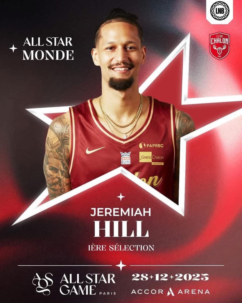 Jeremiah Hill, le roi du money-time qui embarque Chalon au All Star Game
